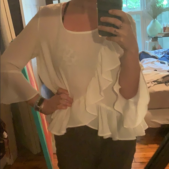 Flowy Ruffle Top - Picture 3 of 3